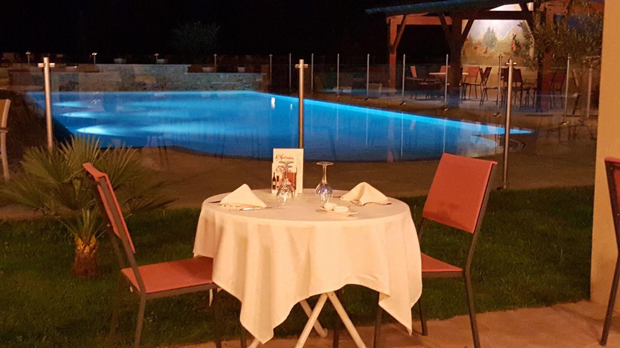 Hotel Restaurant La Martiniere Montélier エクステリア 写真